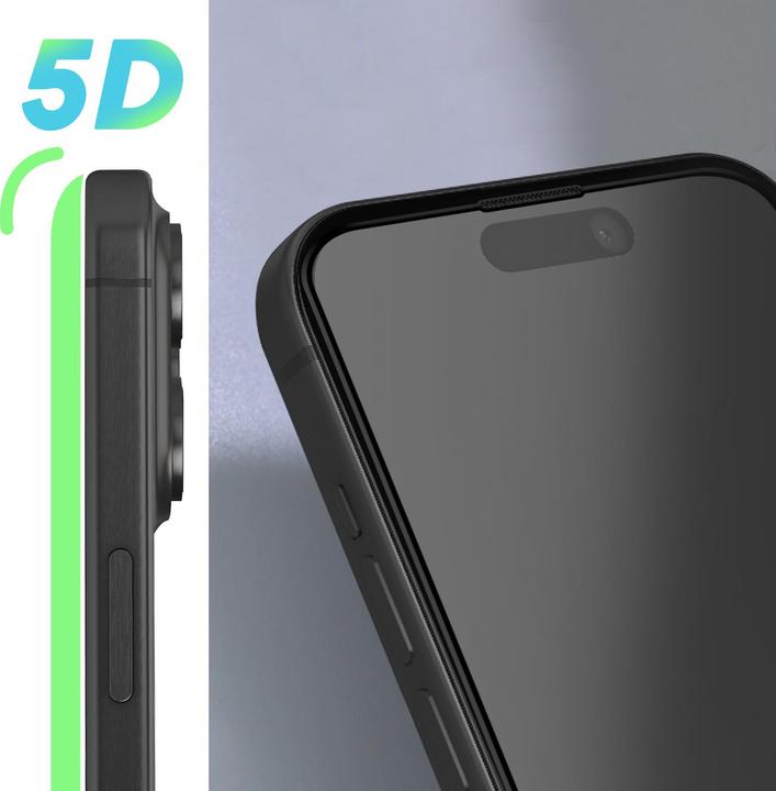 Actual product image Avizar Protective glass film 9H (1 Piece, Apple iPhone 15 Pro)