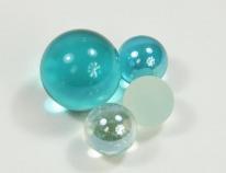 Produktbild Kögler Dekosteine Glas, Kugeln, diverse Grössen, türkis, d