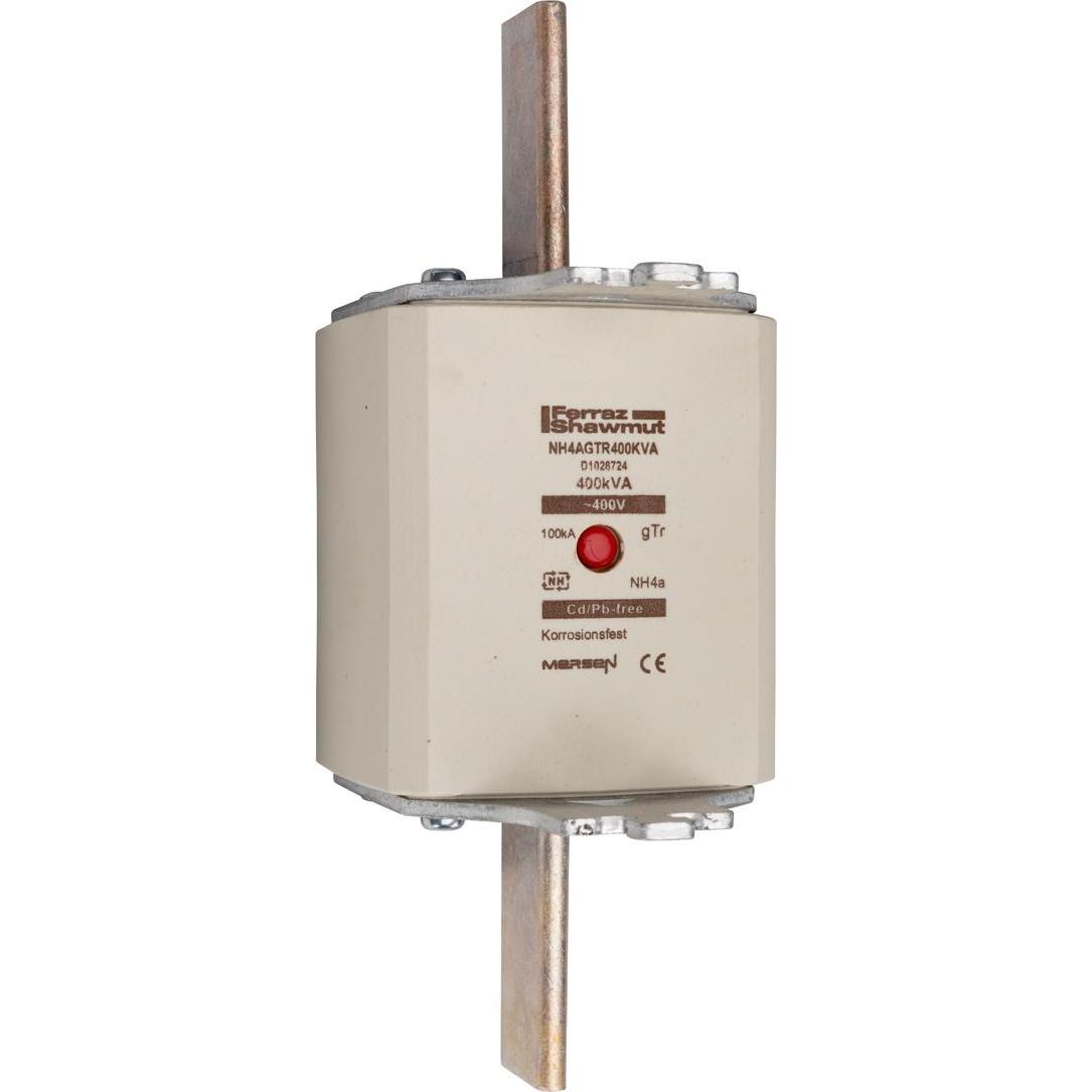 Lindner, Fusibile, LIN B1028722 NH fusibile di collegamento spg. che conduce Griffl. MM gTr Gr. 4a AC400V 25 (361 A)