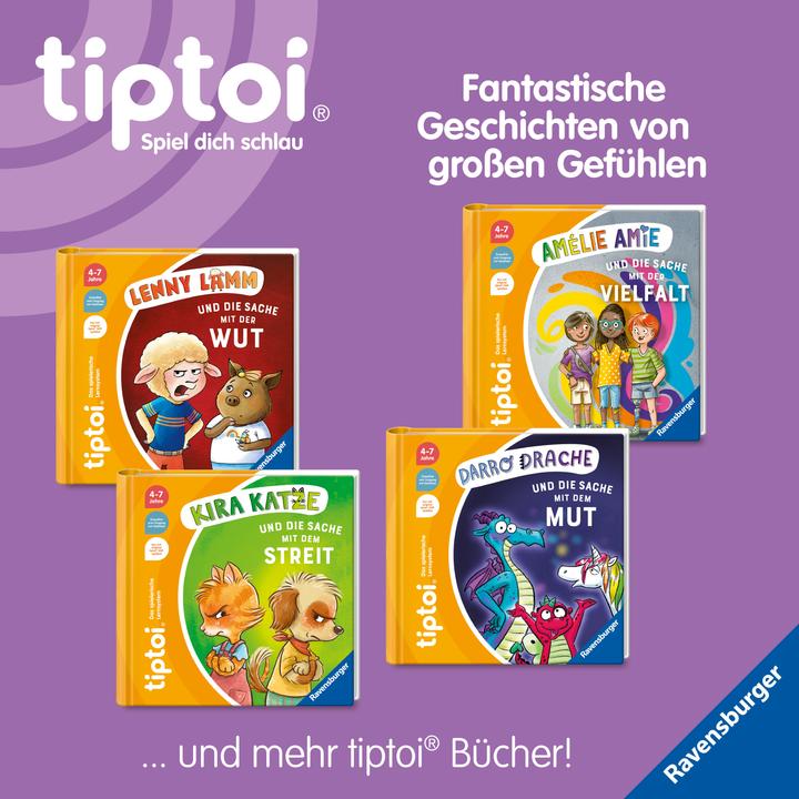 Produktbild tiptoi Kira Katze und die Sache mit dem Streit (Deutsch, Anja Kiel, Simone Leiss-Bohn, 2025)