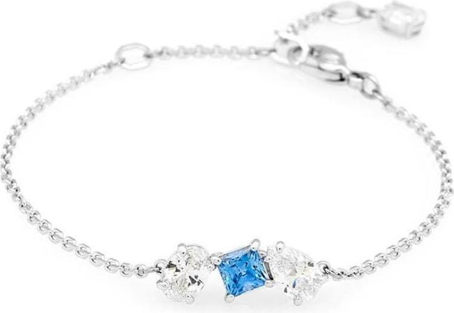 Immagine prodotto Swarovski Bracciale Mesmera Vari Tagli Blu (19.50 cm, Metallo Swarovski)