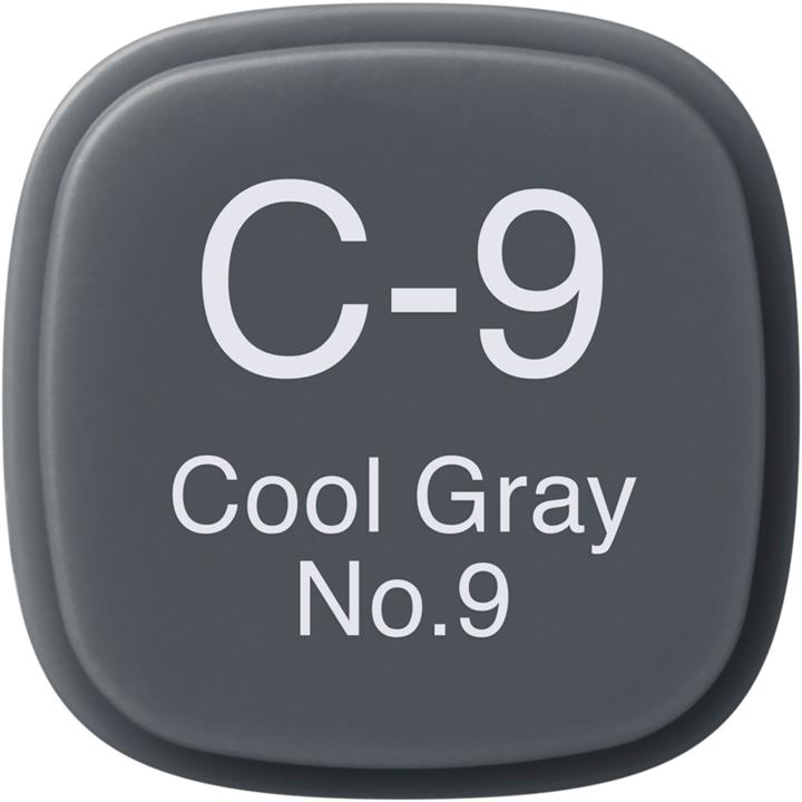 Image du produit Copic Marqueur graphique Classic Type C - 9 (C-9 - Cool Gray No.9, 1 x)