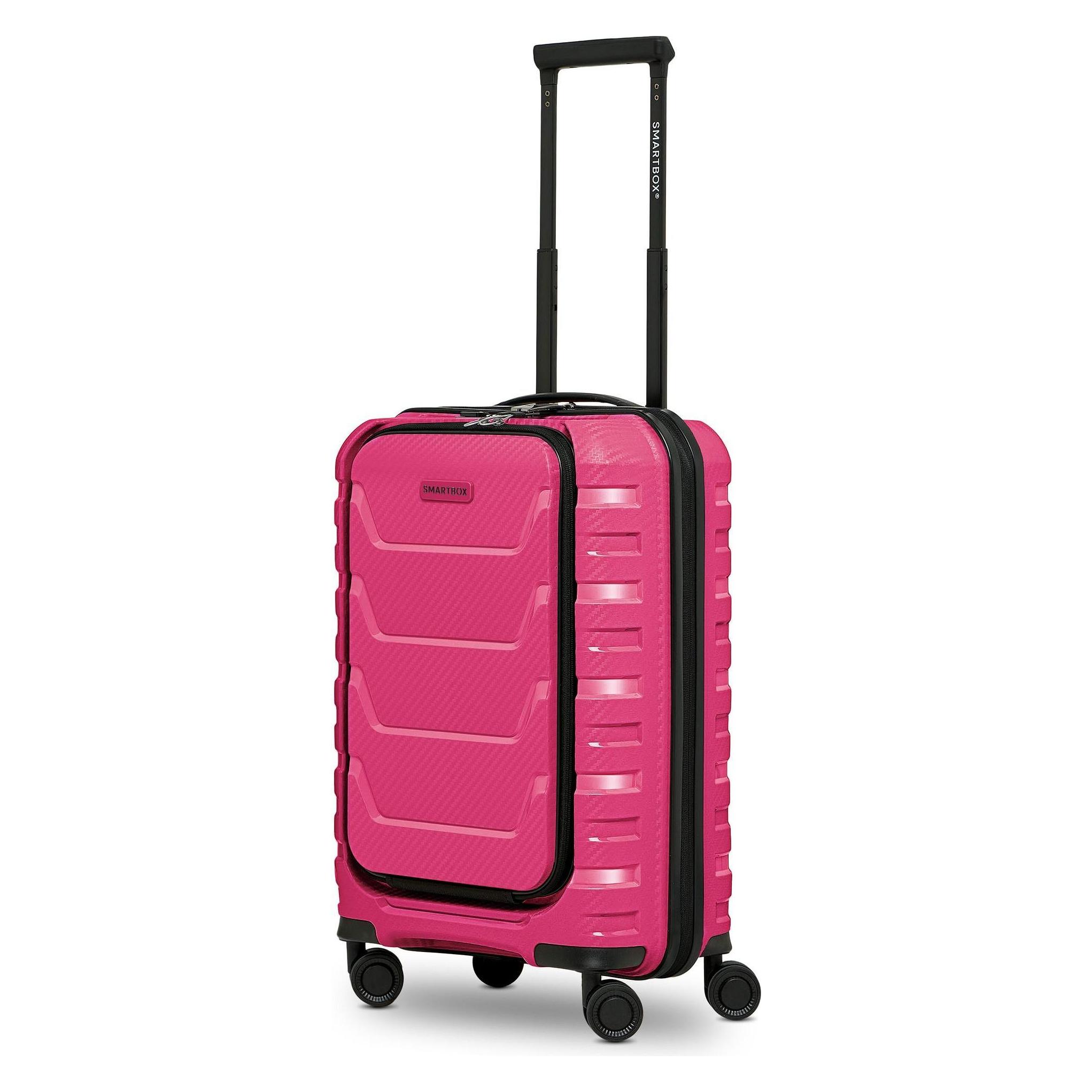 Smartbox, Koffer, Edition 01 4 Rollen Kabinentrolley 55 Cm Laptopfach, Pink, (39 l)