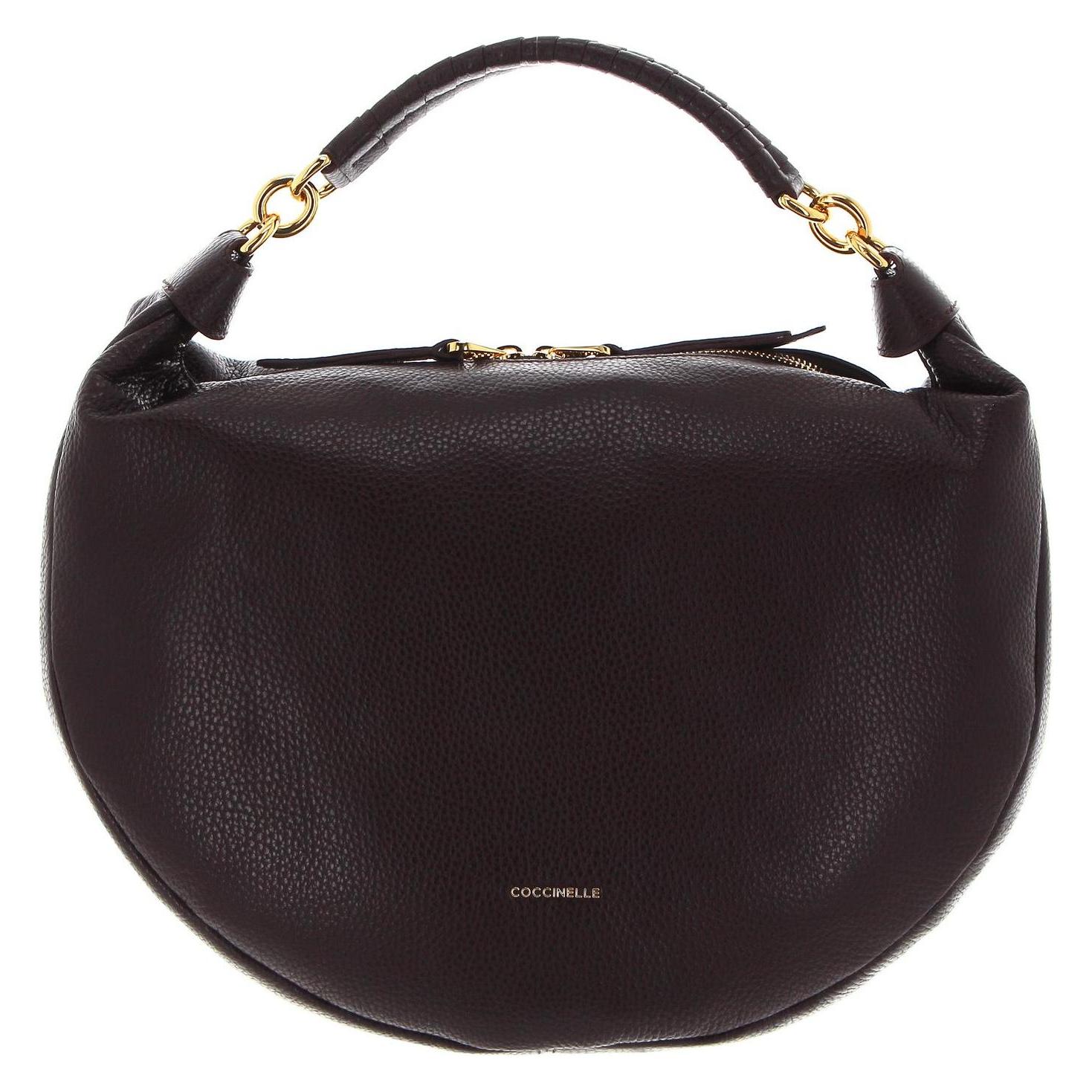 Coccinelle, Damen, Handtasche, Lea Shoulder Bag, Braun