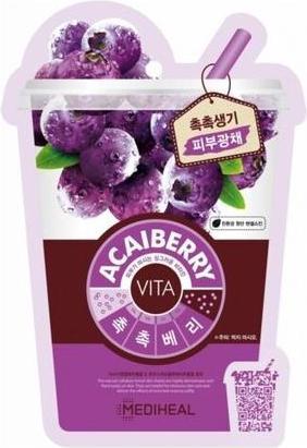Immagine prodotto Mediheal Vita Acaiberry Mask Maschera energizzante e tonificante con bacche di Acai 20Ml (20 ml)