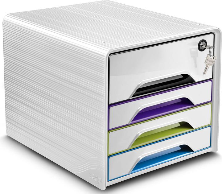 Image du produit Cep Boîte à tiroirs Smoove 7-311S blanc/noir (A4)