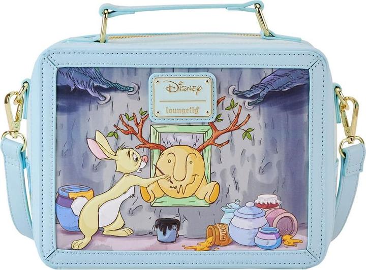 Actual product image Loungefly Disney by shoulder bag Winnie the Pooh lunch box