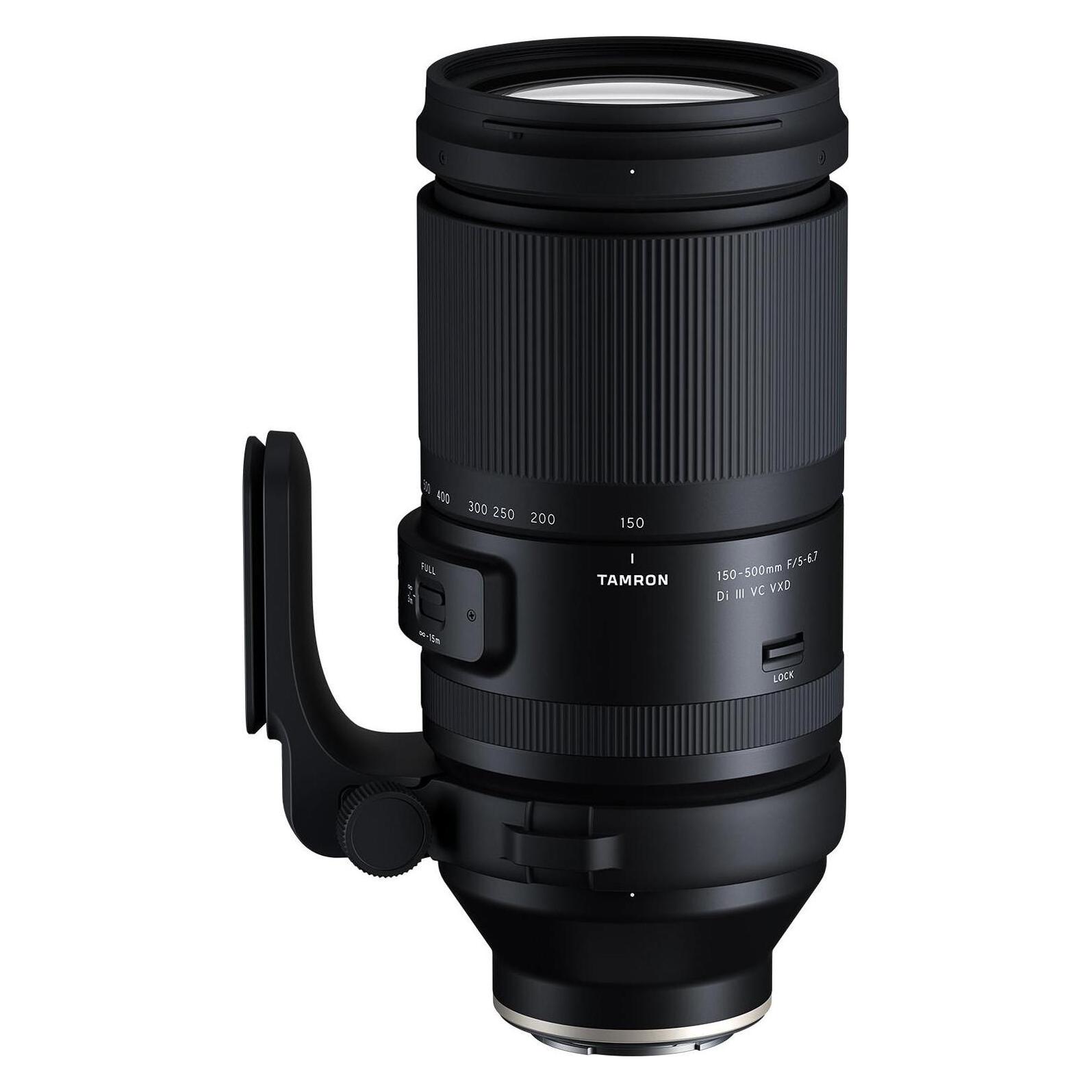 Tamron AF 150-500mm F/5.6-7 Di III VC VXD Fuji X - (EU) (Vollformat), Objektiv, Schwarz
