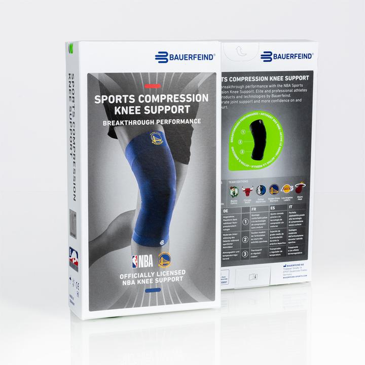 Actual product image Bauerfeind Sports Compression Knee Support NBA (XL)