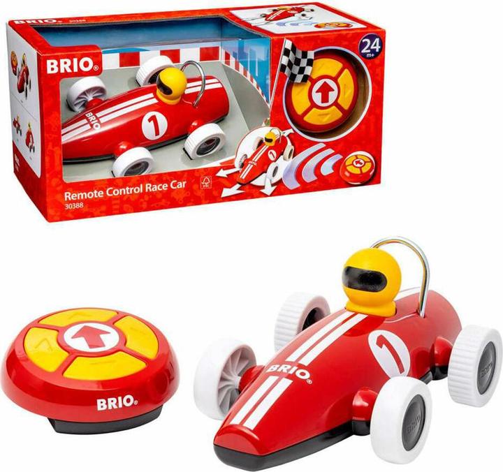 Actual product image Brio Race car