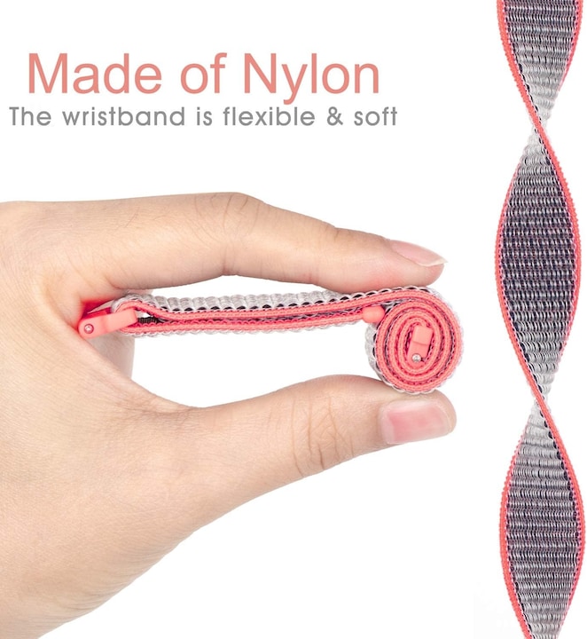Actual product image Strap-it Bracelet (40 mm, Nylon, Venu 2S)