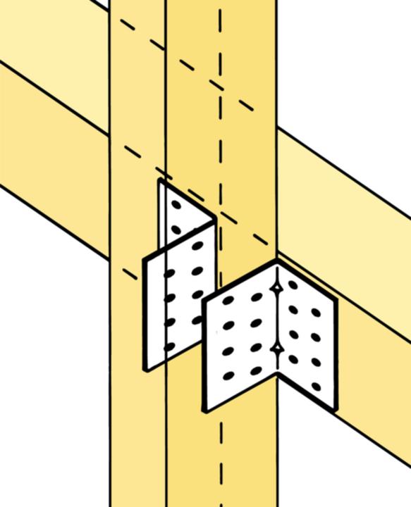 Actual product image Simpson Sst connector (Angle connector, 1 pcs.)