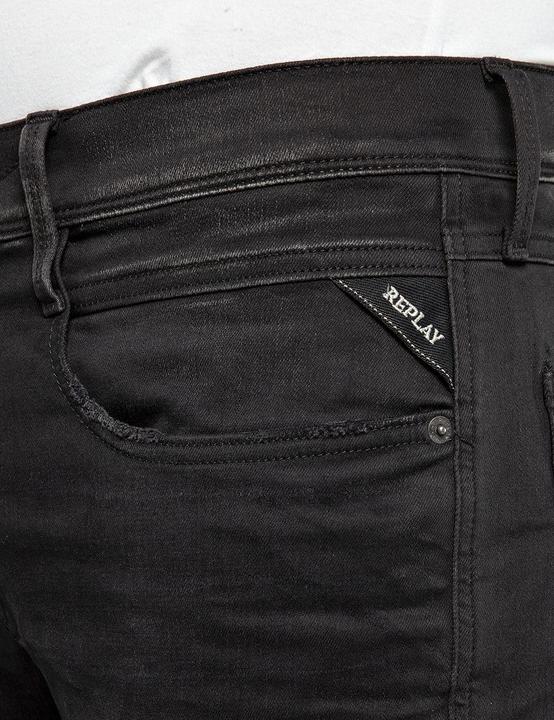 Produktbild Replay Jeans Slim Fit "Anbass" black denim (33)