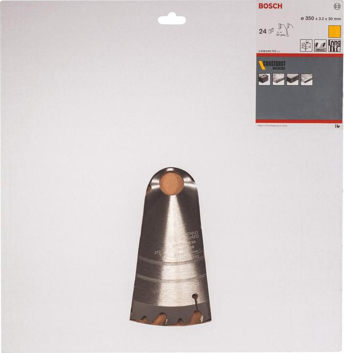 Produktbild Bosch Professional Zubehör PRO Wood Kreissägeblatt, 350 x 3.2 x 30 mm
