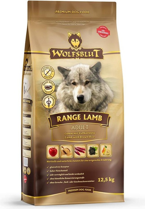 Produktbild Wolfsblut Range Lamb (Adult, 1 Stk., 12500 g)