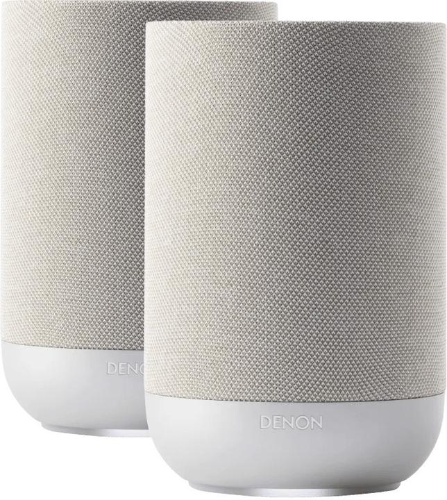 Denon Home 200 Silver Duo Pack (Bluetooth, Wi-Fi)