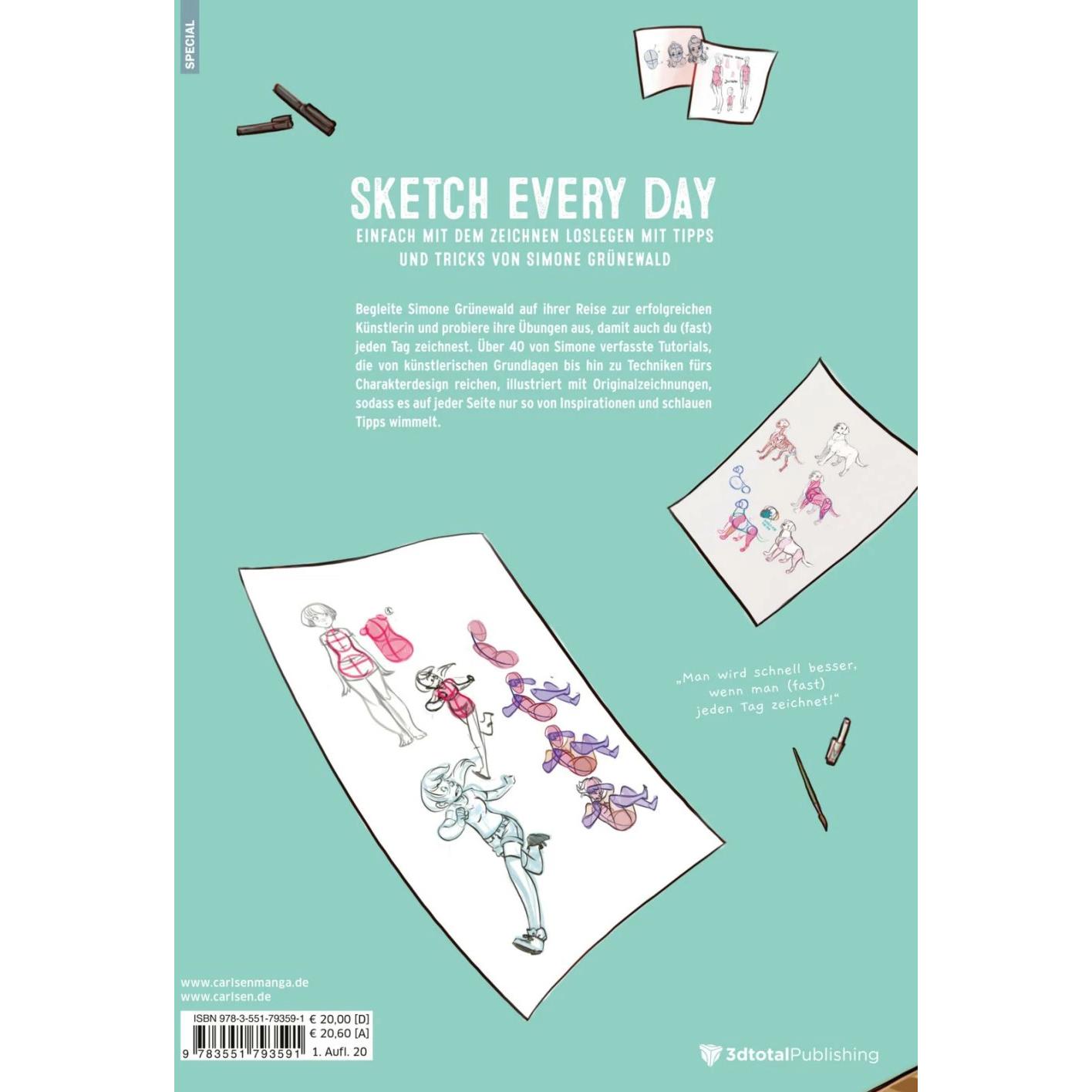 Thumbnail - Sketch Every Day, Belletristik von Simone Grünewald