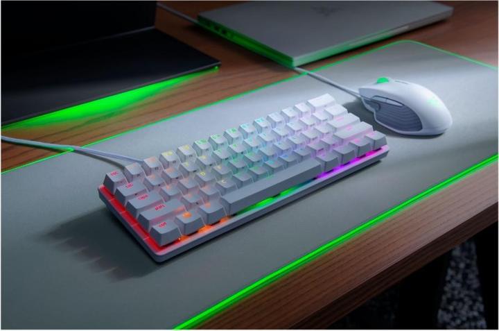 Produktbild Razer Huntsman Mini Mercury (US, Kabelgebunden)
