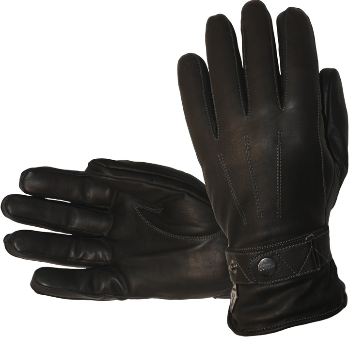 Immagine prodotto Hofler Rindslederhandschuhe für Herren, schwarz (9)