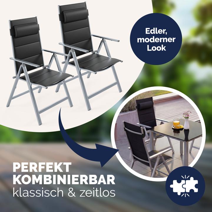 Image du produit Casaria Chaises dossier haut