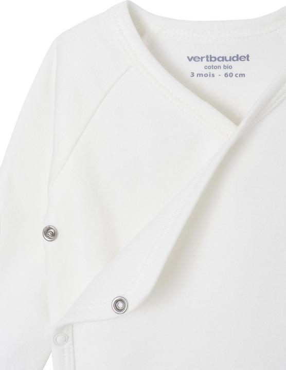 Image du produit Vertbaudet Bio-Kollektion: Baby-Set zur Geburt aus Overall, Body & Schmusetuch (68)