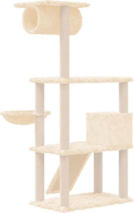 Produktbild vidaXL Kratzbaum (131 cm, Hellgrau)