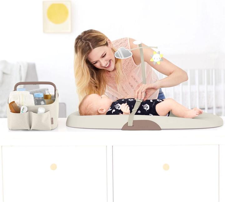 Image du produit Skiphop Light Up Diaper Caddy- Oat