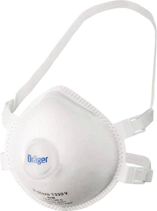 Actual product image L+D X-plore® FFP3 NR D fine dust mask with exhalation valve, model 1330V, pack of 5 (FFP3, 5 x)