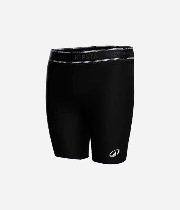 Image du produit Kipsta Sous-Short Football Adulte Noir Keepdry Light (S)
