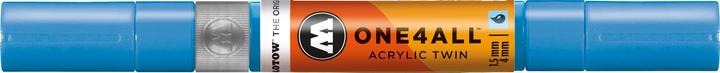 Nutritional values and ingredients Molotow Marqueur pour Maquettes - One4All Twin - Acrylique Bleu Intense Moyen - 1,5/4mm - -161 - 15 cm (1x)