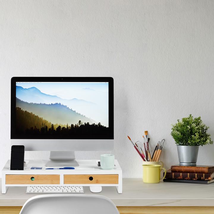 Actual product image Relaxdays Monitorständer