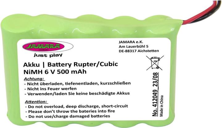 Produktbild Jamara Akku Rupter-Cubic (6 V, 500 mAh)