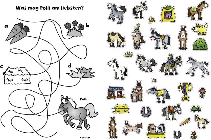 Produktbild 555 Sticker Pferde