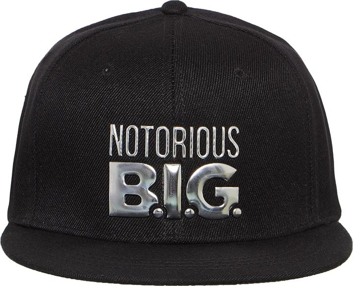 Actual product image Biggie Smalls Unisex Adult Logo Snapback Cap (One size)