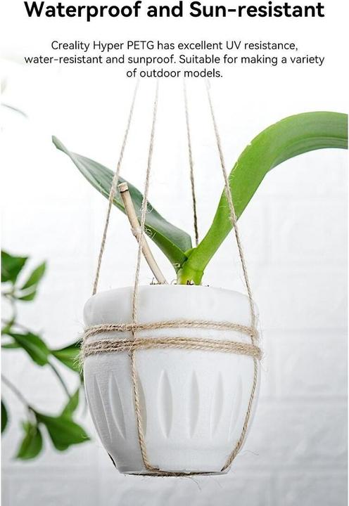 Image du produit Creality Filament PETG Hyper Vert, 1.75 mm, 1 kg (PETG, 1.75 mm, 1000 g, Vert)