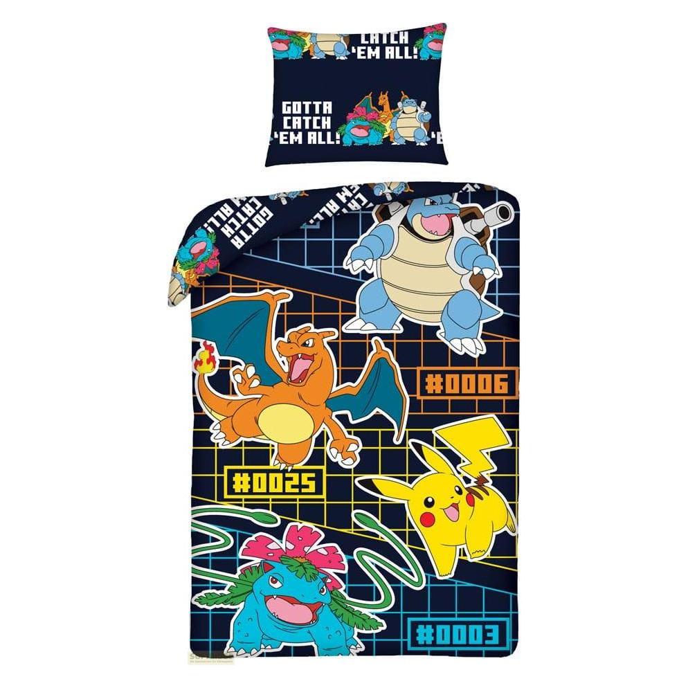 Halantex, Beddengoed Voor Kinderen, Pokémon Bettwäsche Ver. 12 140 X 200 Cm / 70 X 90 Cm
