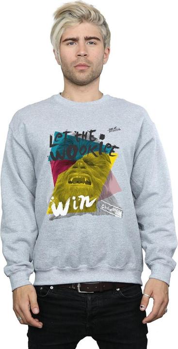 Immagine prodotto Star Wars Let The Wookiee Win Felpa Uomo (XXL)