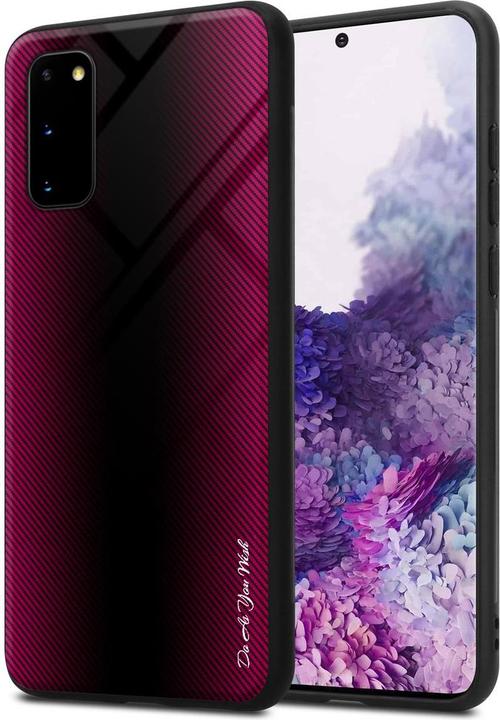 Immagine prodotto Cadorabo Copertura di vetro a strisce in TPU (Samsung Galaxy S20+)