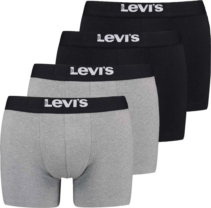Produktbild Levis Solid Basic Boxer Brief Org Co 4p Ecom (XL, 4er Pack)