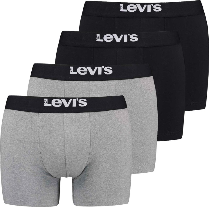Levis Solid Basic Boxer Brief Org Co 4p Ecom