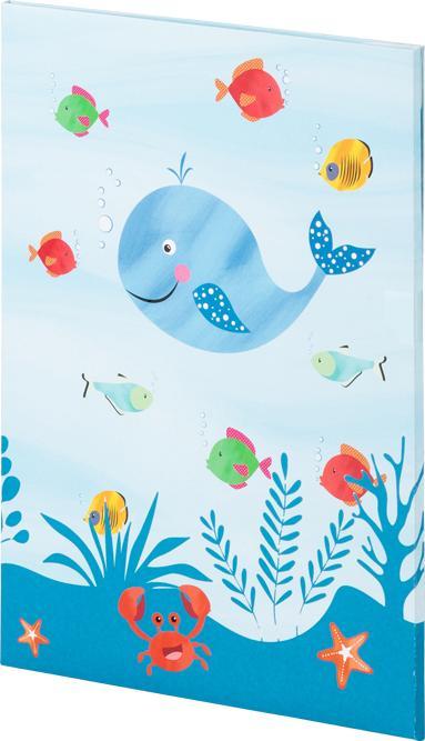 Immagine prodotto Rössler Cartoleria per bambini "Balena (165 x 235 mm, 20x)