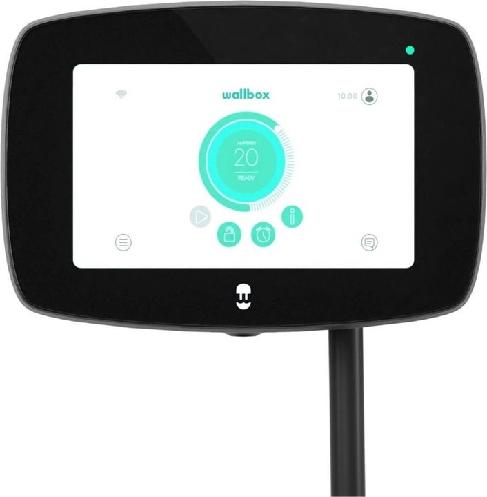 Image du produit Wallbox Commander 2 22kW, Type 2, câble de 7m + 4G (Type 2, 22 kW, 32 A)