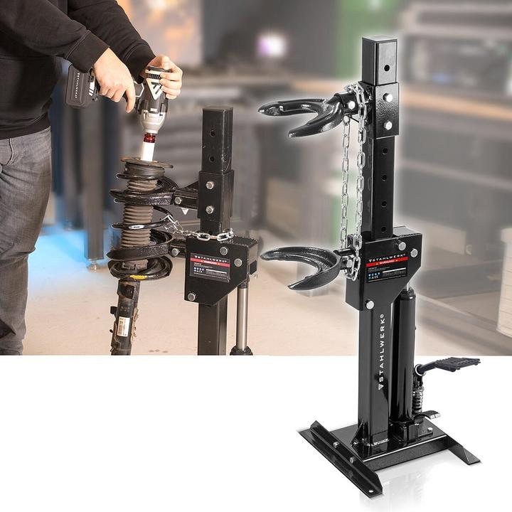 Actual product image Stahlwerk Hydraulic spring compressor HSC-820 ST with 1 tonne clamping force