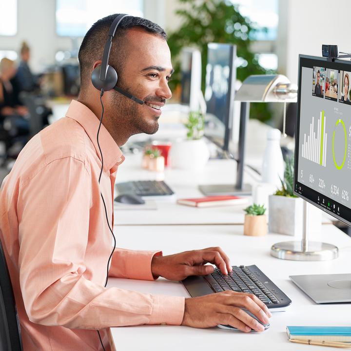 Produktbild Logitech H340 (Kabelgebunden, USB-A)