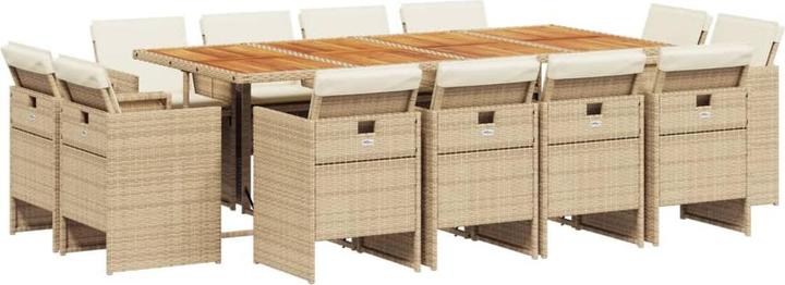 Produktbild vidaXL Garten Essgruppe (220 x 106 x 73 cm)