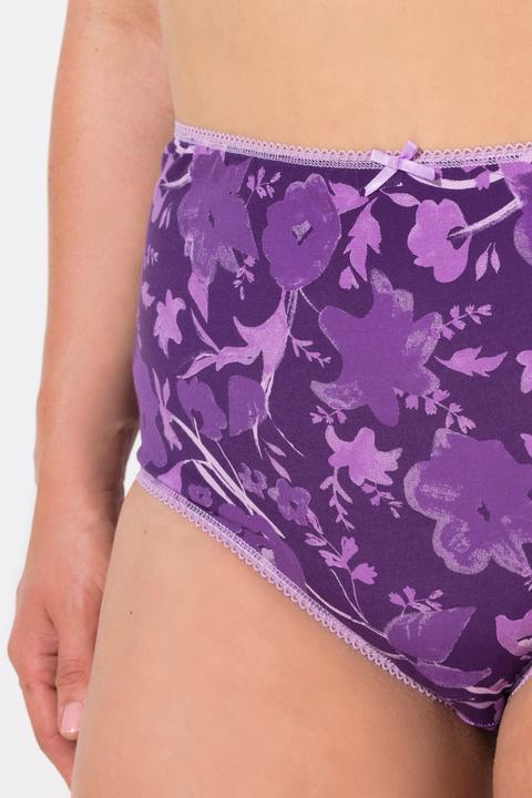 Produktbild Ulla Popken Maxislips, 5er-Pack, Muster/verschiedene Farben (42, 44)