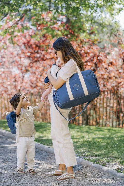Actual product image Badabulle Bowling diaper bag