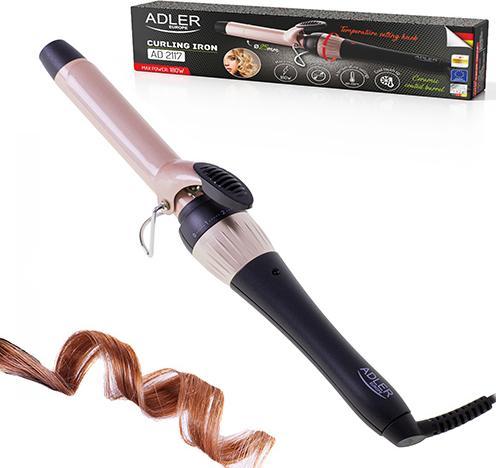 Produktbild Adler AD 2117 Curling iron, Black/Pink (25 mm)
