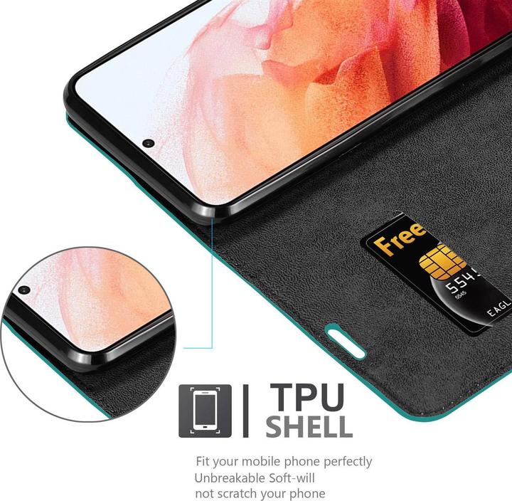 Produktbild Cadorabo Book Invisible Magnet Cover (Samsung Galaxy S21 5G)