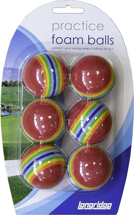 Produktbild Longridge Ball Schaumstoff 6erPack